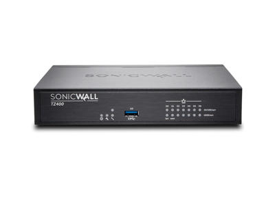 SonicWall TZ400 firewall (hardware) Desktop 1,3 Gbit/sek.