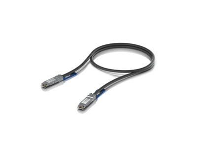 Ubiquiti UACC-DAC-QSFP28-0.5M InfiniBand og fiberoptisk kabel 0,5 m Sort