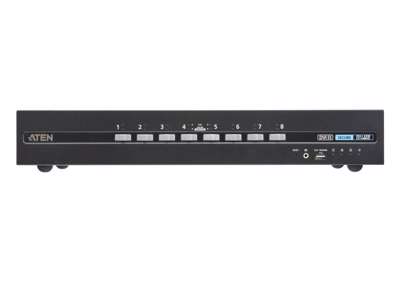 ATEN CS1148D4C-AT-G KVM Switch Stativ-montering Sort