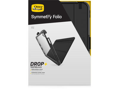 OtterBox Symmetry Folio 27,7 cm (10.9") Folie Sort, Transparent