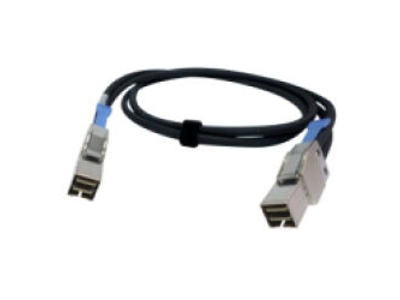 QNAP CAB-SAS05M-8644 Serial Attached SCSI (SAS)-kabel 0,5 m Sort