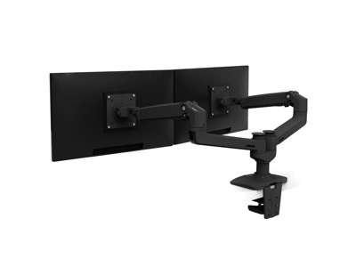 Ergotron LX Series 45-245-224 skærmbeslag og -stativer 68,6 cm (27") Skrivebord Sort