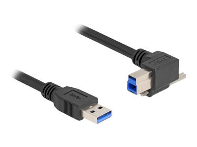 DeLOCK 80484 USB-kabel USB 3.2 Gen 1 (3.1 Gen 1) 1 m USB A USB B Sort