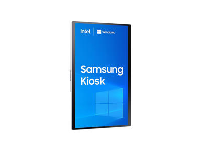 Samsung KM24C-5 Kiosk design 61 cm (24") LED 250 cd/m² Fuld HD Hvid Berøringsskærm Indbygget processer Windows 10 IoT Enterprise 16/7