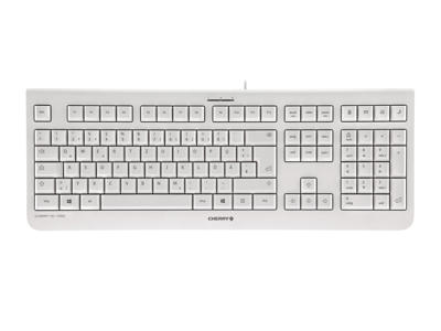 CHERRY KC 1000 tastatur Universel USB QWERTY Nordisk Grå