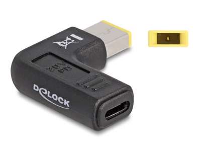 DeLOCK 60003 oplader til mobil enhed Laptop Sort USB Indendørs