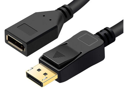 Microconnect DP-MFG-1000 DisplayPort kabel 10 m Sort