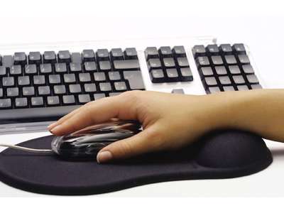 Sandberg Gel Mousepad with Wrist Rest