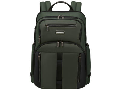 Samsonite Urban-Eye rygsæk Fritidsrygsæk Sort, Grøn Nylon, Polyethylenterephthalatfolie (PET)