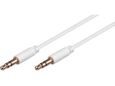 Microconnect AUDLL3W lydkabel 3 m 3.5mm Hvid