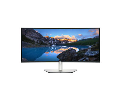 DELL UltraSharp U3425WE computerskærm 86,7 cm (34.1") 3440 x 1440 pixel Wide Quad HD LCD Sort, Sølv