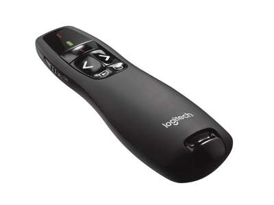 Logitech laser fjernbetjening R400 sort