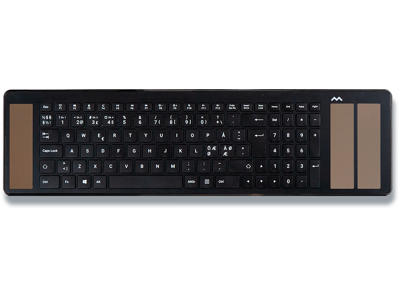 Mousetrapper Type Keyboard, Black