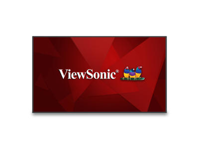 Viewsonic CDE6530 skilte display Digital fladpaneldisplay 165,1 cm (65") LCD Wi-Fi 450 cd/m² 4K Ultra HD Sort Indbygget processer Android 11 24/7