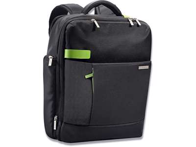 Rygsæk, 15.6'' Laptop, Sort, 20 lommer, Leitz Complete Smart Traveller