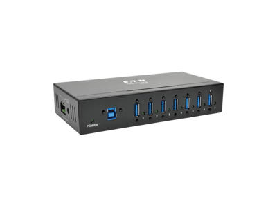 Tripp Lite U360-007-IND interface hub USB 3.2 Gen 1 (3.1 Gen 1) Type-B 5000 Mbit/s Sort