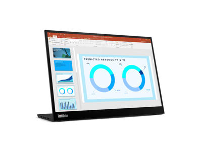 Lenovo ThinkVision M14d LED display 35,6 cm (14") 2240 x 1400 pixel 2.2K Sort