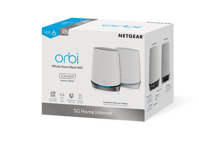 NETGEAR NBK752 trådløs router Gigabit Ethernet Tri-band (2,4 GHz / 5 GHz / 5 GHz) 5G Grå