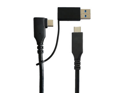 Microconnect USB3.1CC1MDE-N USB-kabel USB 3.2 Gen 1 (3.1 Gen 1) 1 m USB C Sort