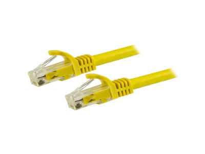 StarTech.com N6PATC150CMYL netværkskabel Gul 1,5 m Cat6 U/UTP (UTP)