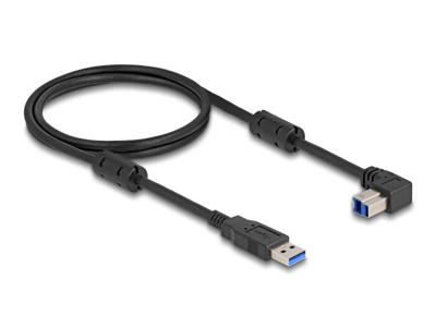 DeLOCK 81112 USB-kabel USB 3.2 Gen 1 (3.1 Gen 1) 1 m USB A USB B Sort