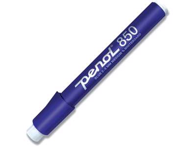 Whiteboard marker, Skrå spids, Blå, 2-5 mm, Penol 850