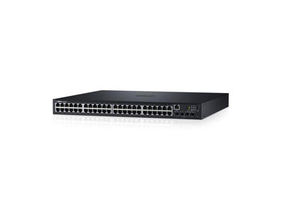 DELL N1548P Administreret L3 Gigabit Ethernet (10/100/1000) Strøm over Ethernet (PoE) 1U Sort