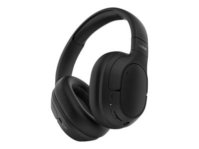 Belkin AUD008HQBK hovedtelefoner/headset Trådløs Opkald/musik USB Type-C Bluetooth Sort