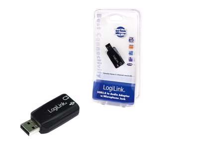 LogiLink USB Soundkarte 5.1 kanaler