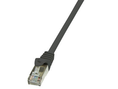 LogiLink 0.25m Cat.6 F/UTP RJ45 netværkskabel Sort 0,25 m Cat6 F/UTP (FTP)