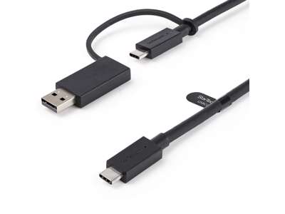 StarTech.com USBCCADP USB-kabel USB 3.2 Gen 2 (3.1 Gen 2) 1 m USB C Sort