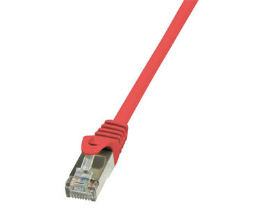 LogiLink 1m Cat.5e U/UTP RJ45 netværkskabel Rød Cat5e U/UTP (UTP)