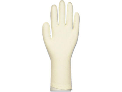 Handske, Tekstil, Hvid, Bomuld/polyester, Interlock, Str 10, 12 par, Abena