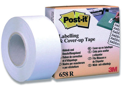 Rettetape, Refill, 25 mm, 1 stk, Post-it 658R