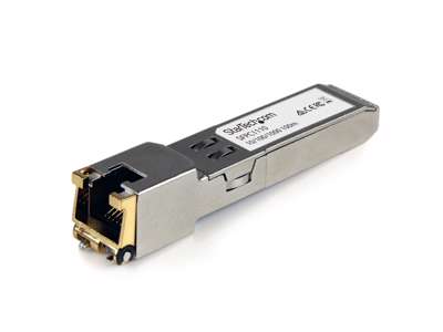 StarTech.com SFPC1110 modul til netværksmodtager Kobber 1250 Mbit/s SFP