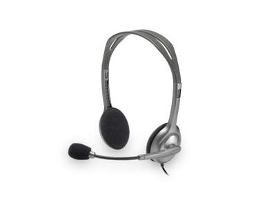 Logitech H111 Stereo headset, Black