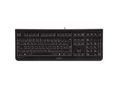 CHERRY KC 1000 tastatur Universel USB QWERTY Nordisk Sort