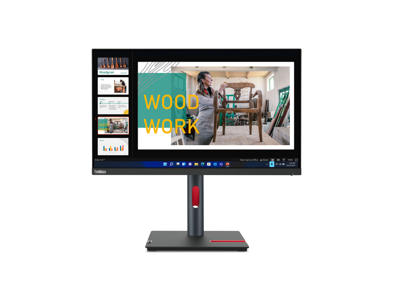 Lenovo ThinkVision P24q-30 LED display 60,5 cm (23.8") 2560 x 1440 pixel Quad HD Sort