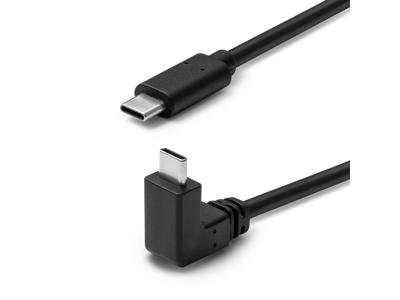 Microconnect USB3.1CC1A USB-kabel USB 3.2 Gen 2 (3.1 Gen 2) 1 m USB C Sort