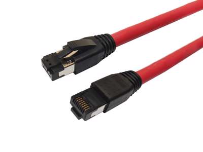 Microconnect MC-SFTP802R networking cable Red 2 m Cat8.1 S/FTP (S-STP)