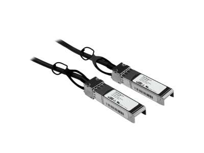 StarTech.com SFPCMM5M InfiniBand og fiberoptisk kabel 5 m SFP+ Sort