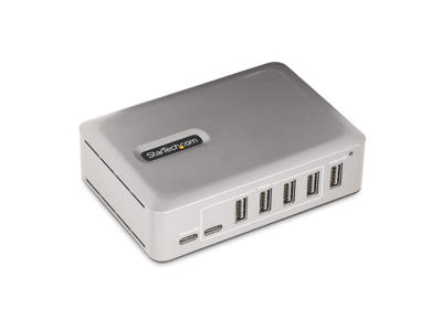 StarTech.com 10G5A2CS-USB-C-HUB interface hub USB 3.2 Gen 2 (3.1 Gen 2) Type-C 10000 Mbit/s Sølv