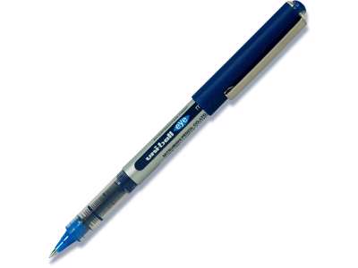 Rollerball pen, 0.5 mm, 0.2 mm, Blå, uni-ball Eye Micro UB-150-41