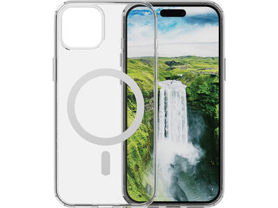 Cover, iPhone 15, Clear, MagSafe Compatible, dbramante1928 Iceland Ultra D3O