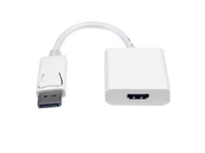 Microconnect DPHDMI3W videokabel adapter 0,15 m DisplayPort HDMI Hvid