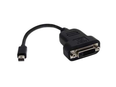 StarTech.com MDP2DVIS videokabel adapter 0,12 m Mini DisplayPort DVI-D Sort