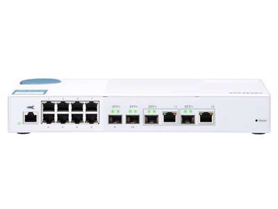 QNAP QSW-M408-2C netværksswitch Administreret L2 10G Ethernet (100/1000/10000) Hvid