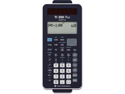 Regnemaskine, Matematik, Multi-line, Mørkeblå, Texas Instruments TI-30X Pro Mathprint