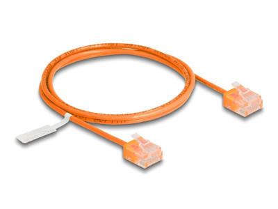 DeLOCK 80855 netværkskabel Orange 1 m Cat6 U/UTP (UTP)