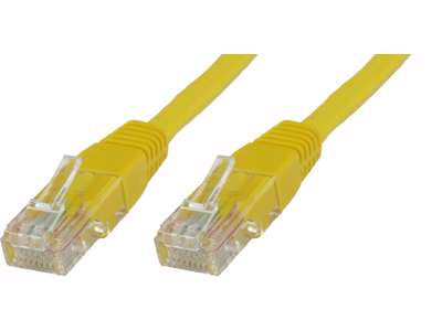 Microconnect B-UTP60025Y netværkskabel Gul 0,25 m Cat6 U/UTP (UTP)